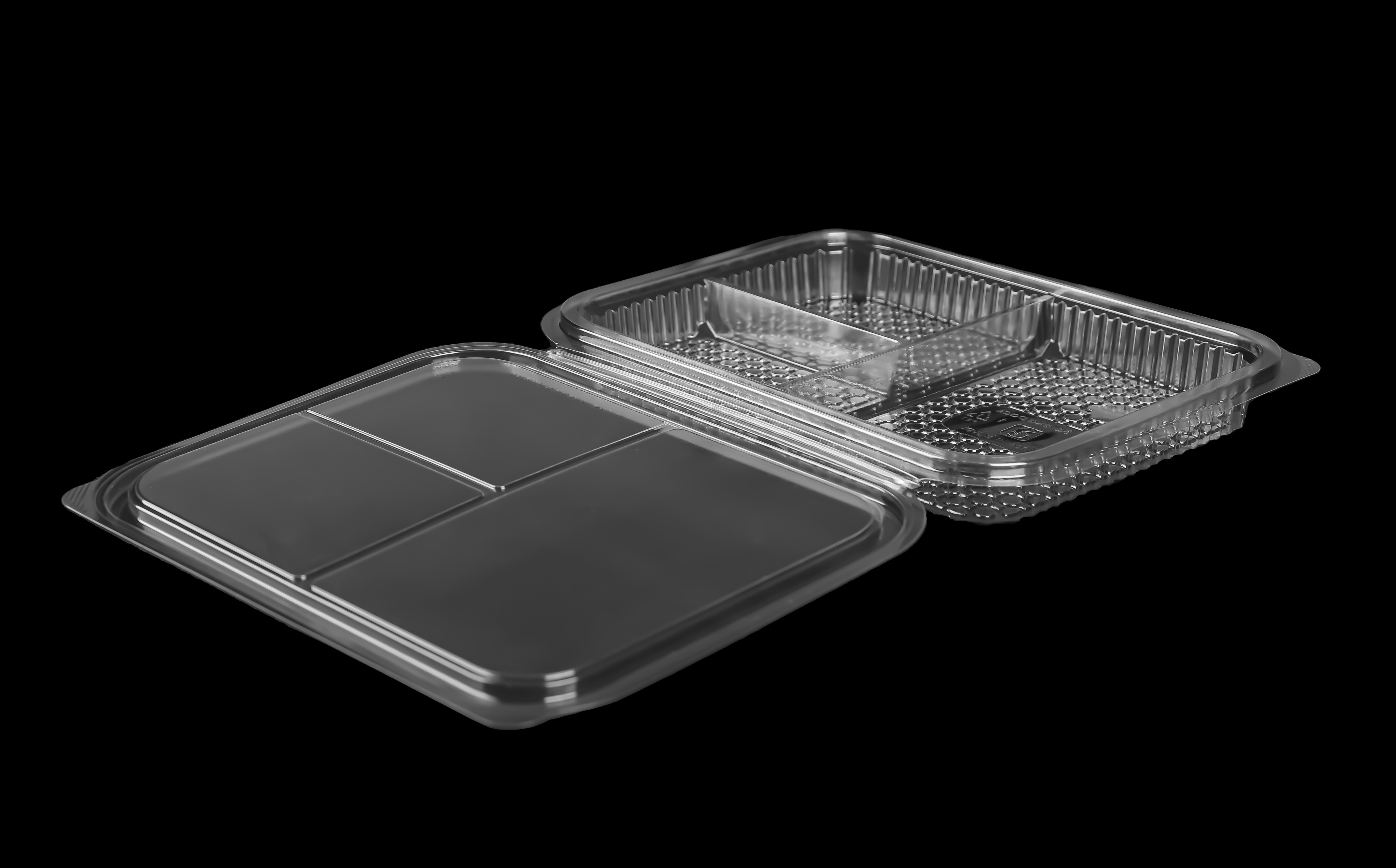 903 Compartment Hinged Lid Container