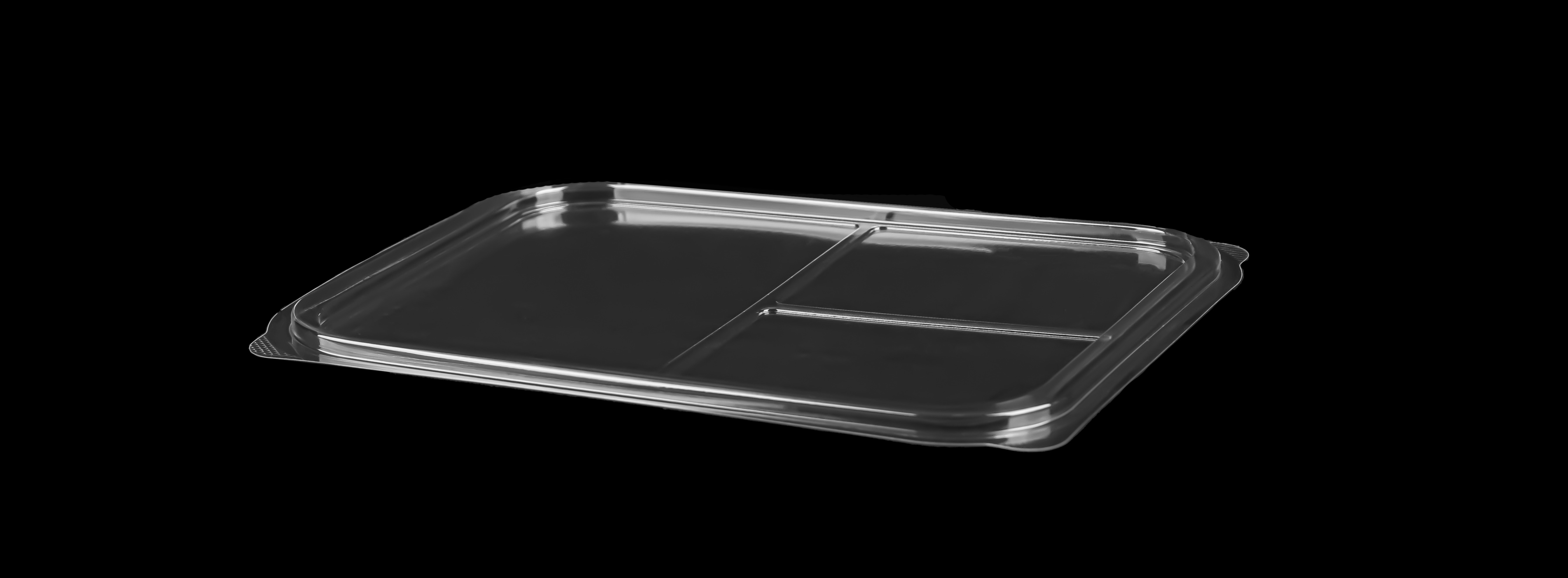 933 Lid for Compartment Rectangular Container 